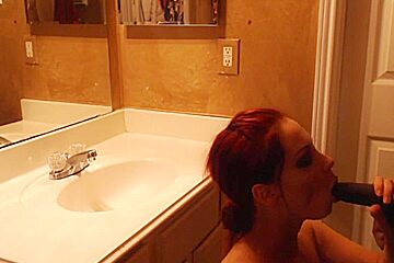 Wife Having Intense Bbc Fuck In Bathroom...