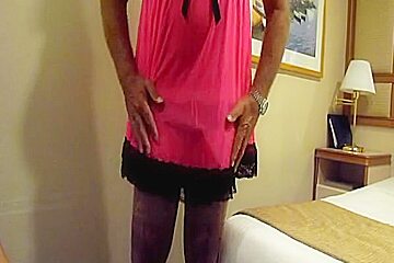 Wife wanks me in my pink...