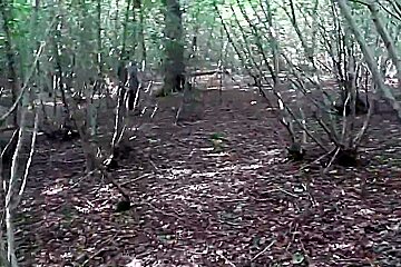 Slut Wife Hooded In Forest And Fucked 2...