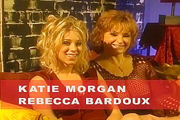 Young Katie Morgan And Rebecca Bardoux Orgy...