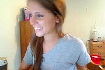Young Webcam Beauty Stripping...