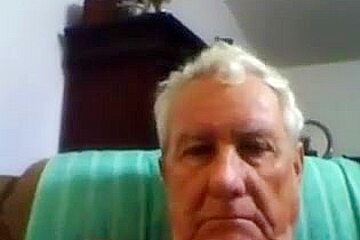 Grandpa Stroke On Webcam 11...