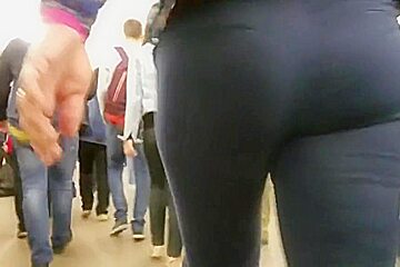 Medium ass from back side...