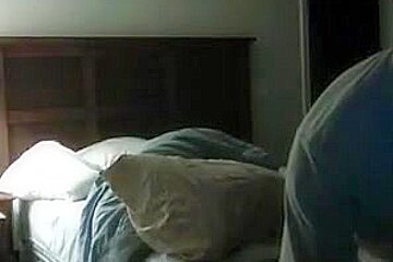 My girlfriend masturbating in her bed room. Hidden cam