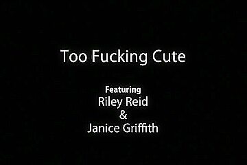 Janice Griffith and Riley Reid too fucking cute lesbian scene