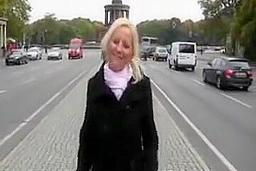 German Girl Public Flashing In Berlin And Plug Upskirt...