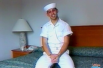 Sailor Boy Cock Stroking Joey Cobretti...
