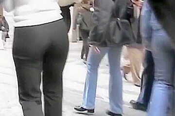 Street And Store Tight Pants Voyeur Video Colletction...