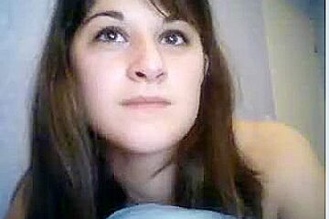 Cute Teen Shows Her Little Tits And Masturbates On Line...