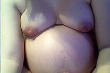 Pregnant white girl...