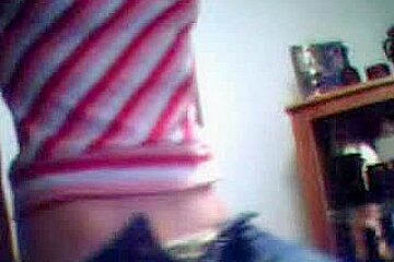 Amateur Webcams Show Of My Cute Blonde Girlfriend Showing Her Ass...