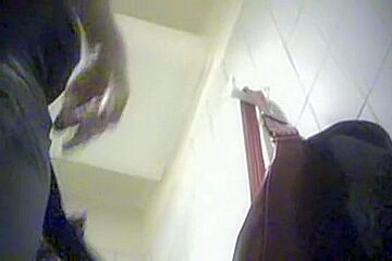 Black swimsuit and black lingerie changing room spy cam vid
