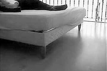Amateur huge bed raunchy spy cam...