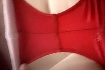 Toilet Video With Female In Red Panty...
