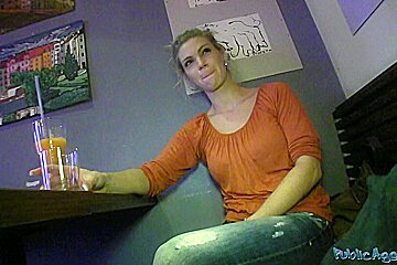 Pretty blonde was questioned about foreplay and oral sex