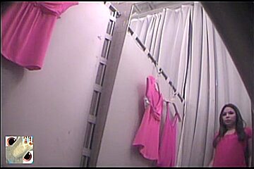 Real barbie dress change room voyeur...