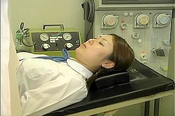 Japanese slut goes to the clinic and is fucked very rough
