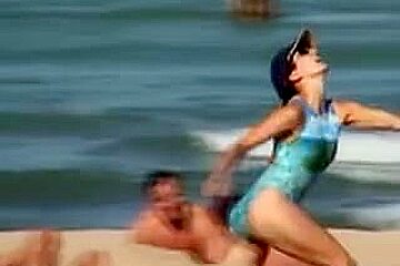 Spy Cam On Beach Shooting In Hot Swimsuit 01o...