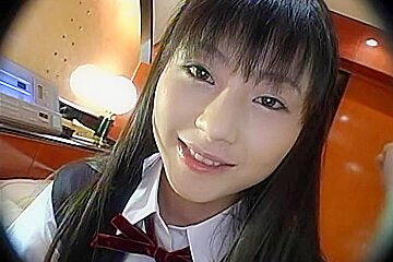 Japanese Schoolgirl In Uniform Plowed Her Hairy Slit...