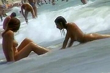 Smoking hot brunettes nudist beach...