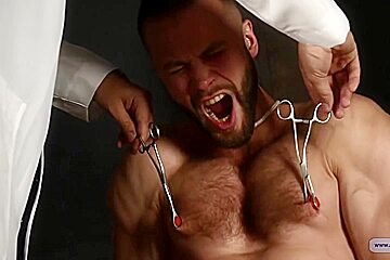 Medical Hunk Nipple Torture Training...
