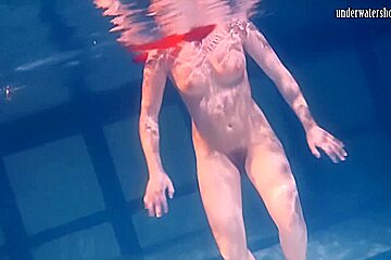 Underwater teen bulava lozhkova...
