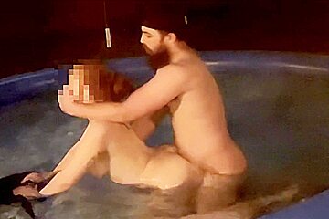 Perfect Ass Redhead Goes For A Late Night Skinny Dip No Audio Sorry...