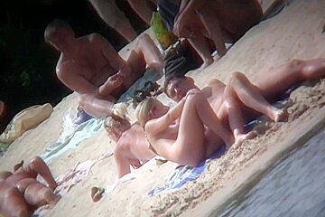 Incredible Nude Beach With Lots Of Sexy Naked Women...