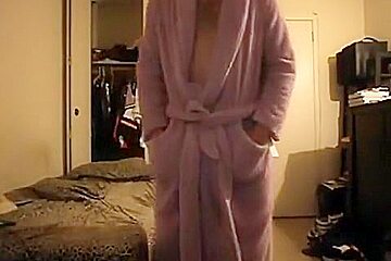 Sexxxy lad robe strips...
