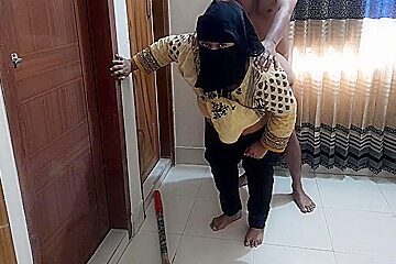 Indian Maid Boss While Sweeping Office Big Ass Creampie...
