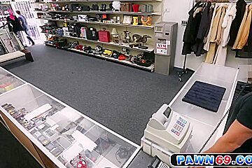Straight Dude Moans As He Gets Fucked In Pawn Shop...