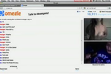 Jerking off on omegle chat