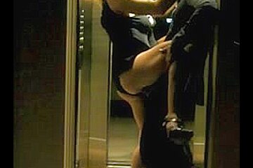 Gf Hard In The Elevator...