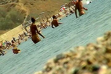 All Kinds Of You Can See Nudist Beach...