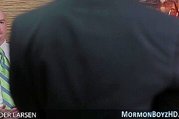 Tied mormons ass fingered...
