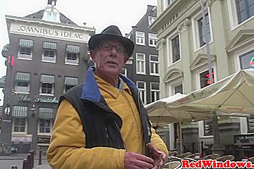 Dominant dutch hooker humiliating tourist...