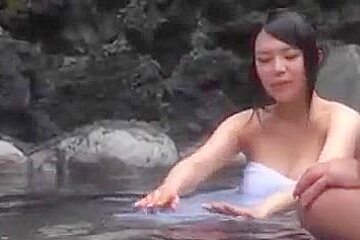 Japanese hot spring girl...