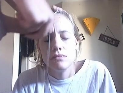 Golden-Haired legal age teenager masturbates in her room