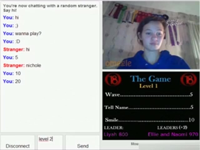 Cute brunette girl plays a sex game on omegle | Upornia.com